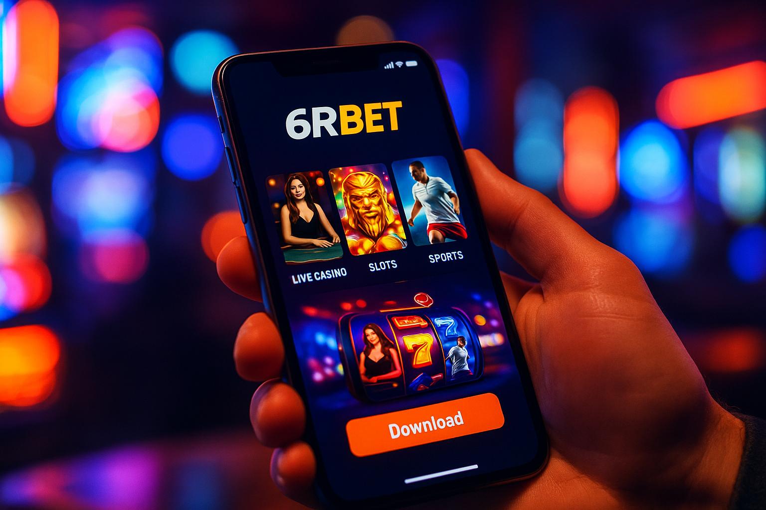 Baixar o 6RBET Cassino App