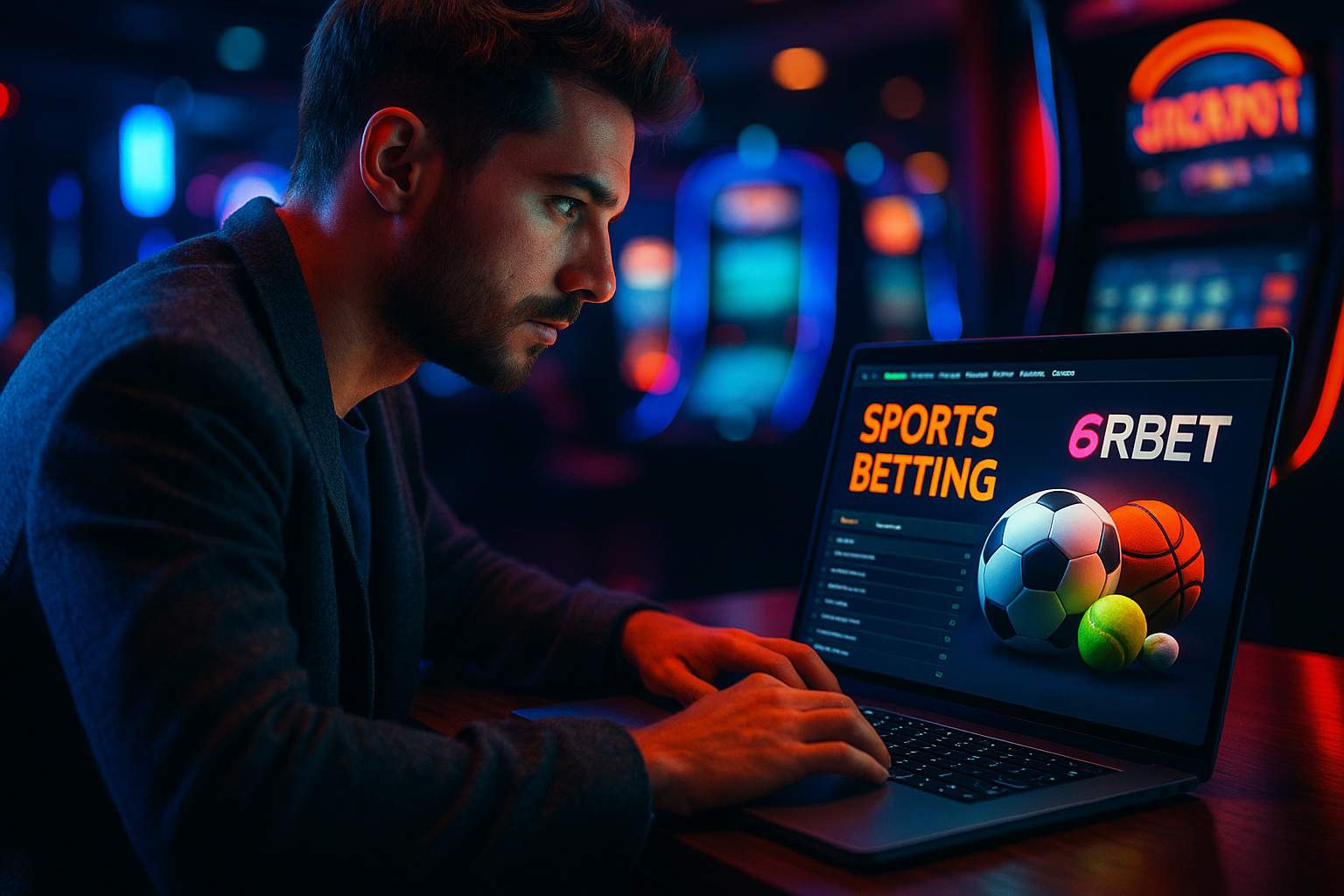 Aposte em apostas esportivas no cassino online 6RBET