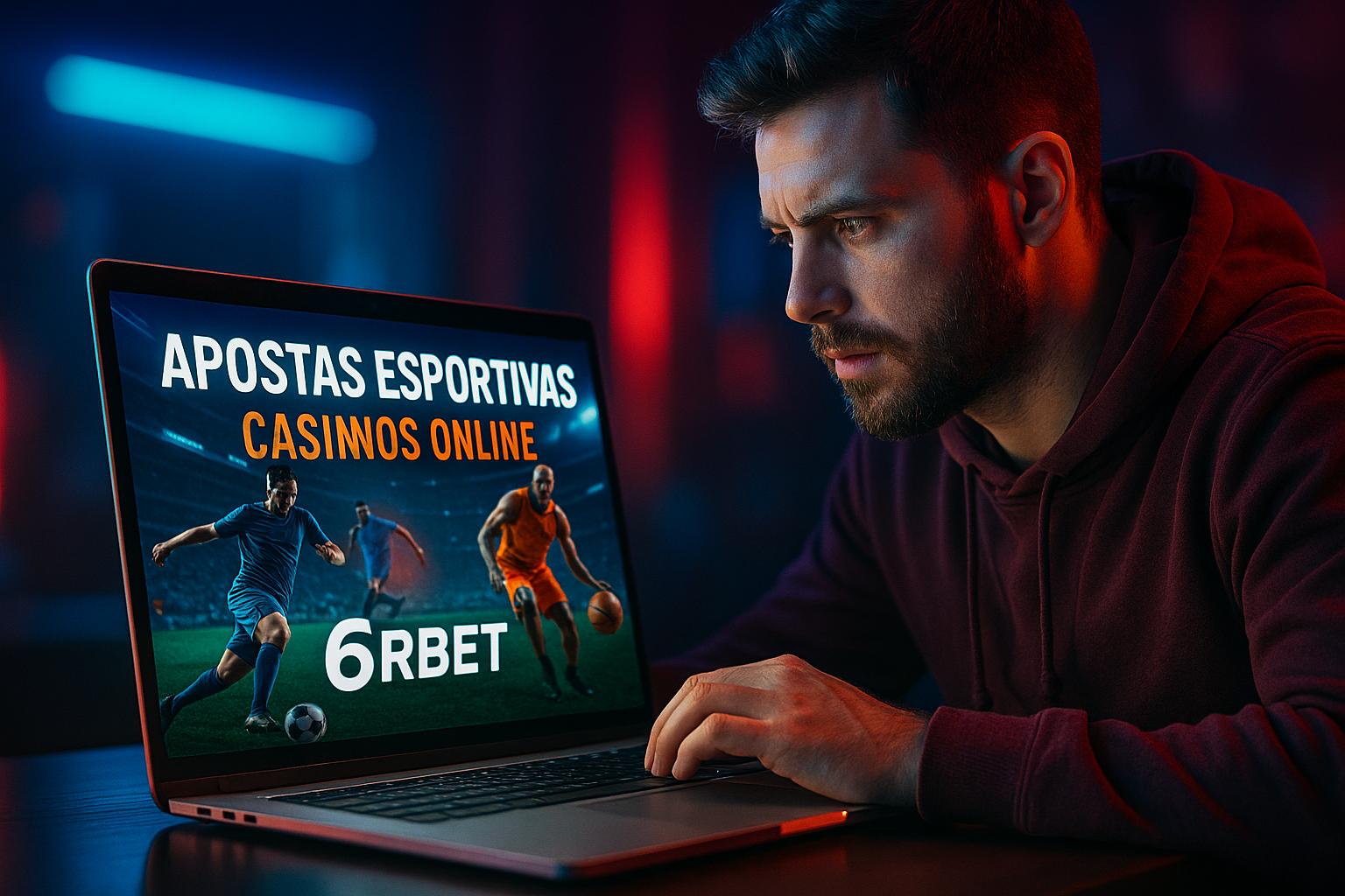 Apostas esportivas no cassino online 6RBET