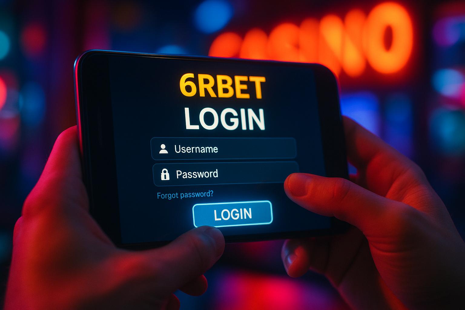 Não Perca tempo, o rRgistro na site 6RBET